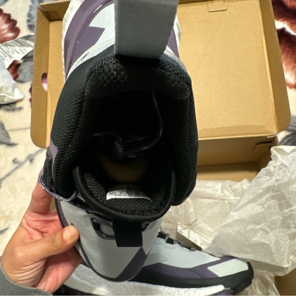 NWT Adidas Terrex Free Hiker 2 Gtx Women’s 8 Hiking shoes Purple Gray - Picture 13 of 16